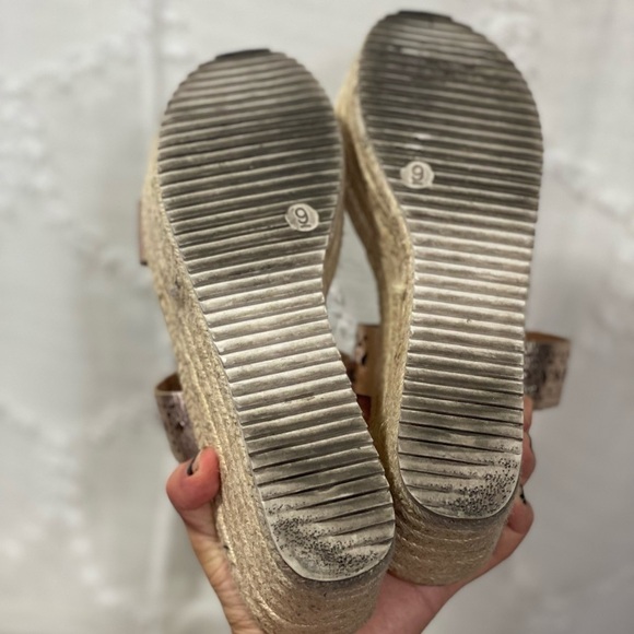 Report rose gold platform espadrilles size 9 - Picture 6 of 8
